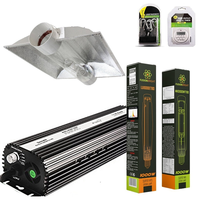 1000 Watt Cool Tube Hood Kit