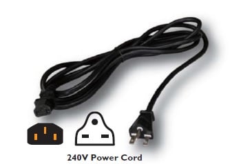 Cordon d'alimentation de ballast 240V