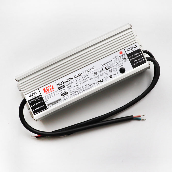 Pilote LED Meanwell HLG-320H-48B