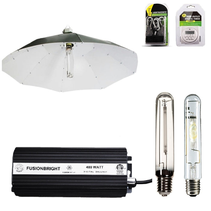 Kit parabolique vertical de 400 watts
