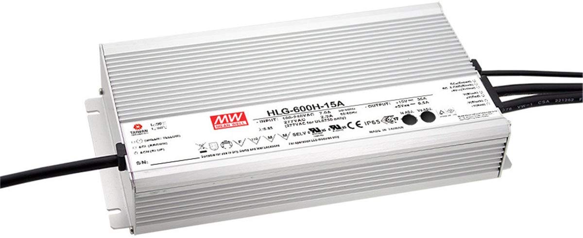 Pilote LED Meanwell HLG-600H-48B
