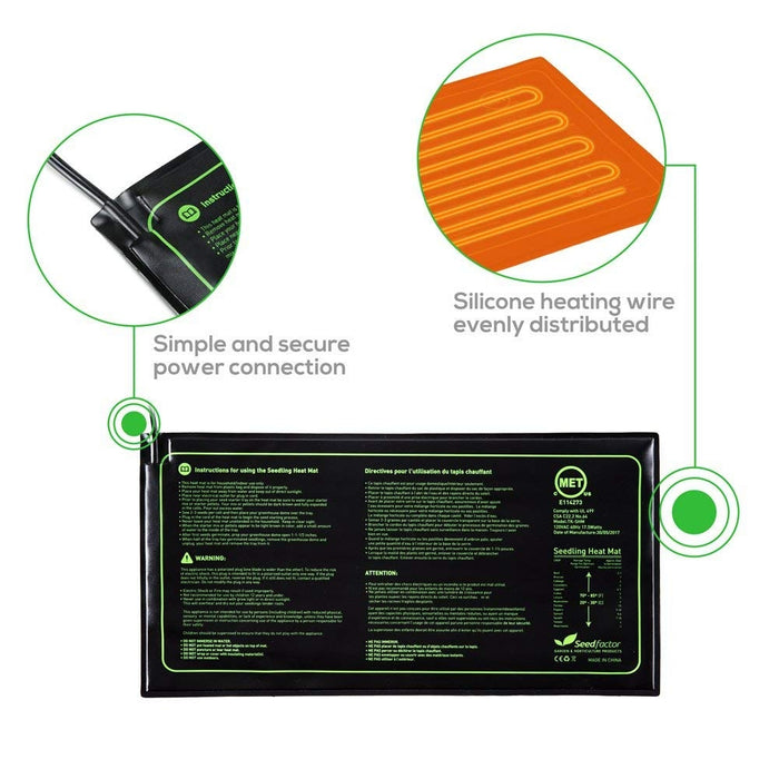 SEEDING HEAT MAT 10" x 20.75"