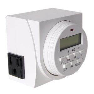 Minuterie numérique 7 jours 110/120V