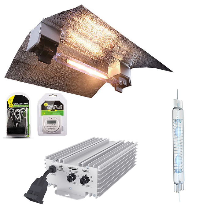 1000 Watt Square Wave Dimmable DE CMH Wing Kit 0-10 Controllable