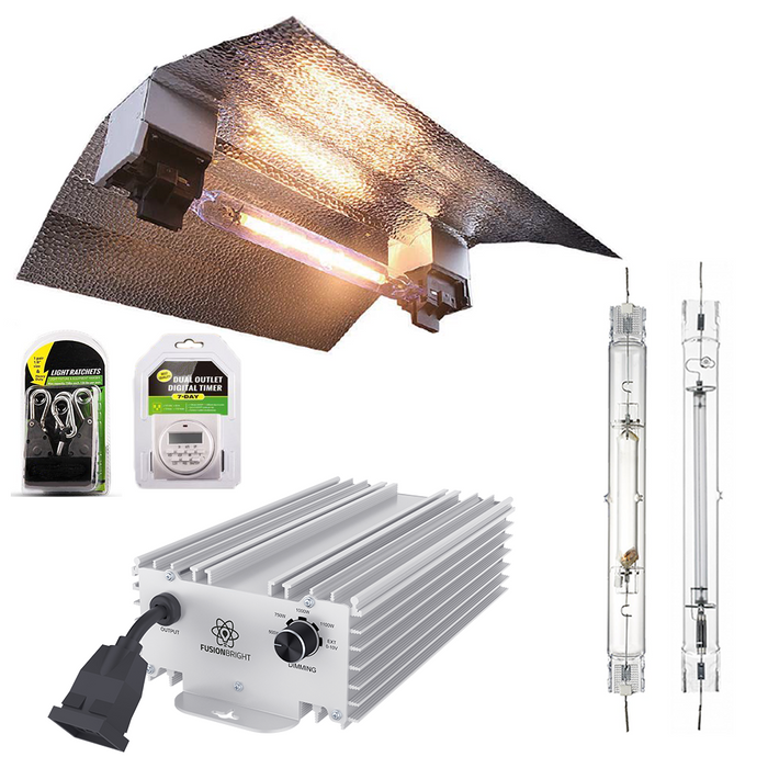 1000 Watt Double Ended (DE) Wing Reflector Kit