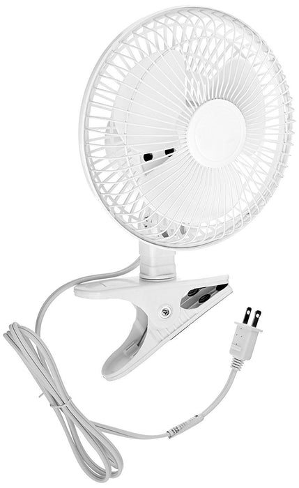 Fusion Bright 6" Clip Fan 15W