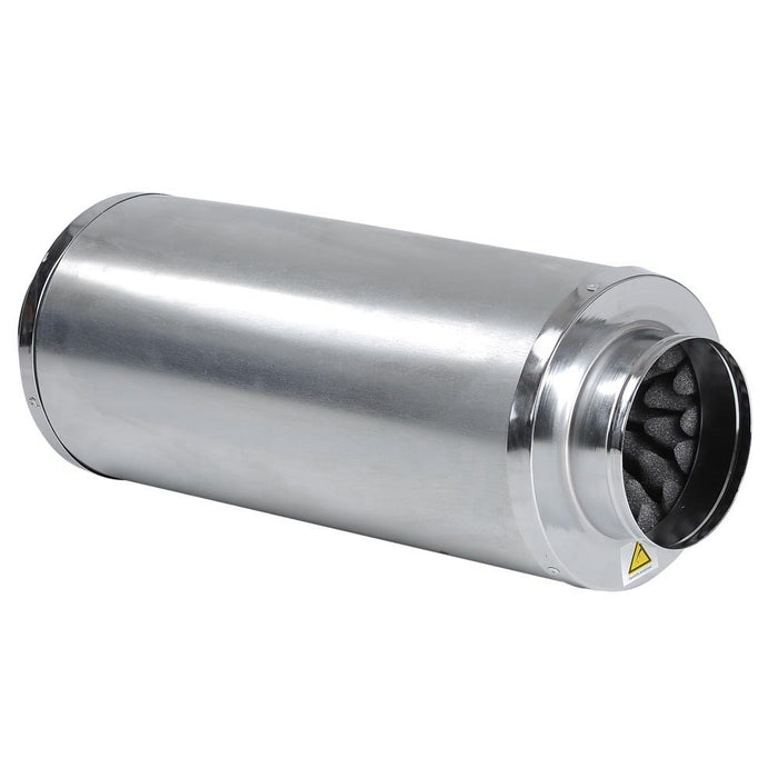 4" Inline Fan Noise Muffler Air Duct Silencer