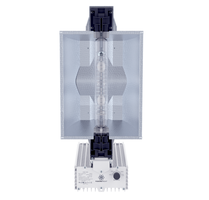 1000 Watt Square Wave DE CMH 208V/240V Dimmable Commercial Fusion Master Series System