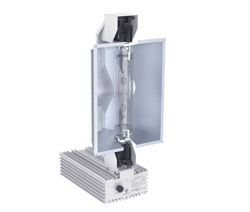 630 Watt Square Wave DE CMH 120V/240V Dimmable Commercial Fusion Master Series System