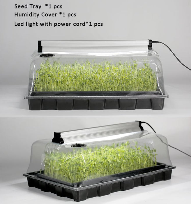 18 Watt Propagation Greenhouse with LEDs