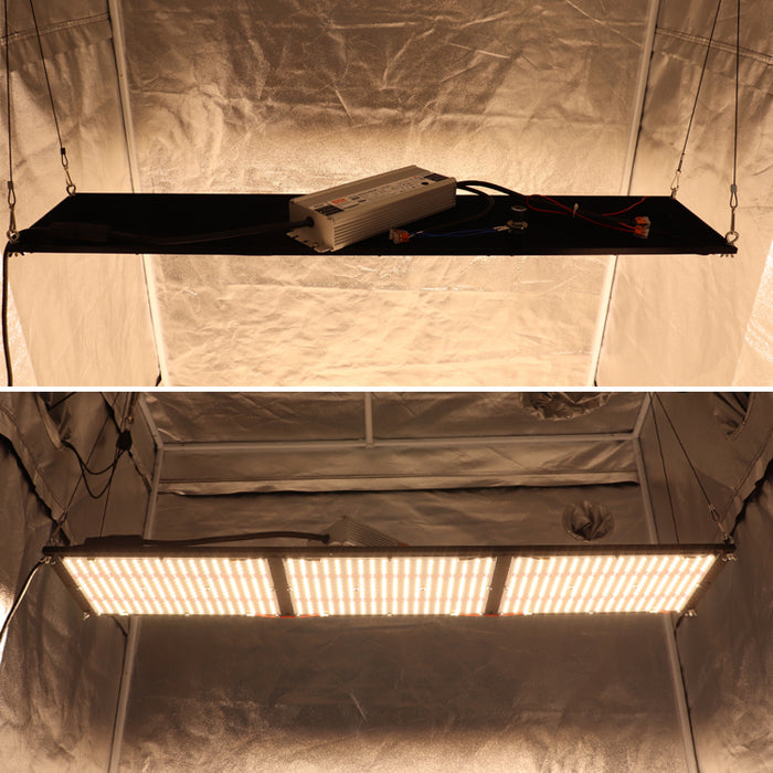 320 Watt FB288 LM301H 3500k + 660nm + UV +IR LED Fusion Board Light DIY Kit