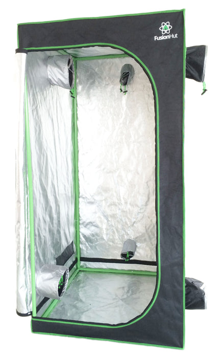 3' x 3' Fusion Hut 1680D 1 Inch Pole Grow Tent