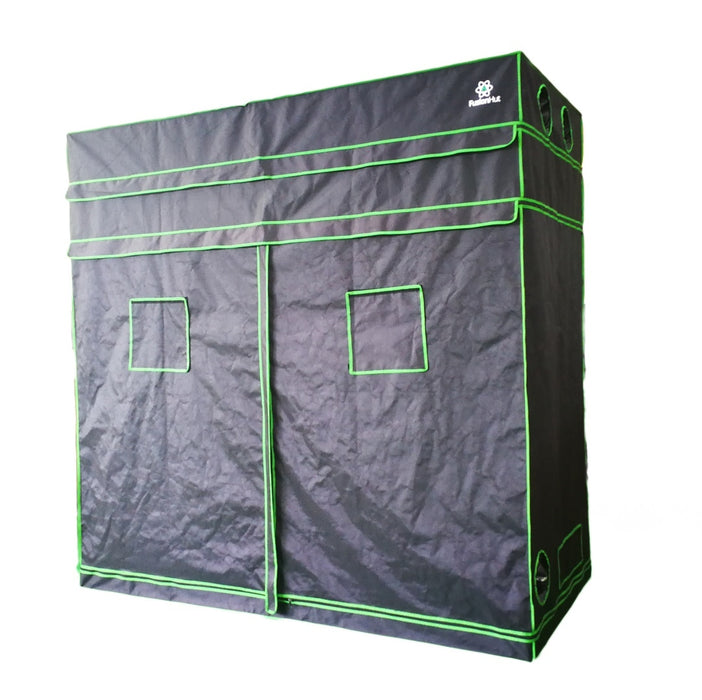 10' x 5' x 7' to 8' Fusion Hut 1680D Height Adjustable Grow Tent