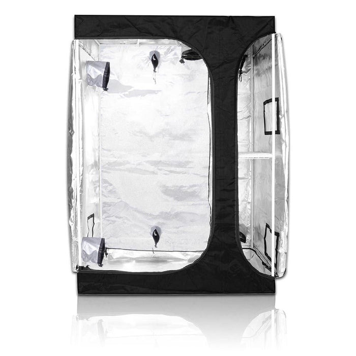 5' x 4' x 6.5' Fusion Hut 600D Dual Chamber 2-in-1 Grow Tent