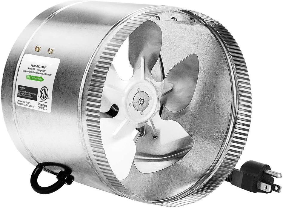 Ventilateur d'appoint de conduit de 8 pouces Fusion Breath