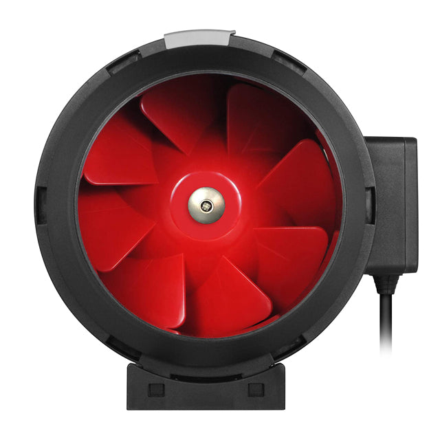 Ventilateur De Conduit 12V 8cm Avec Contrôleur Vitesse - Puissant, Pour Tente, Chauffage, Ventilation